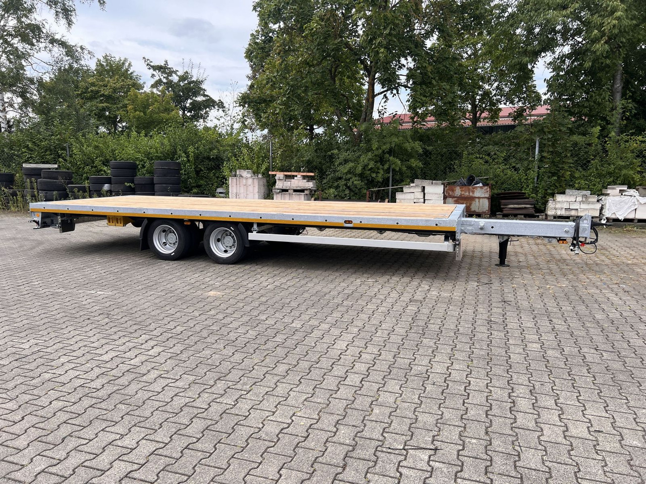 Möslein  13,9 t Tandemanhänger- Tieflader, ausziehbar - crédit-bail Möslein  13,9 t Tandemanhänger- Tieflader, ausziehbar: photos 11