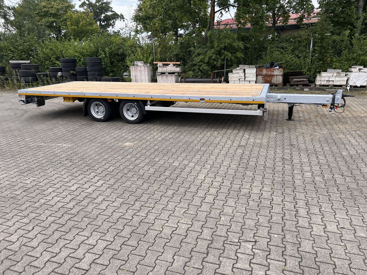 Möslein 13,9 t Tandemanhänger- Tieflader, ausziehbarLuf - Semi-remorque: photos 2 Möslein 13,9 t Tandemanhänger- Tieflader, ausziehbarLuf - Semi-remorque: photos 2