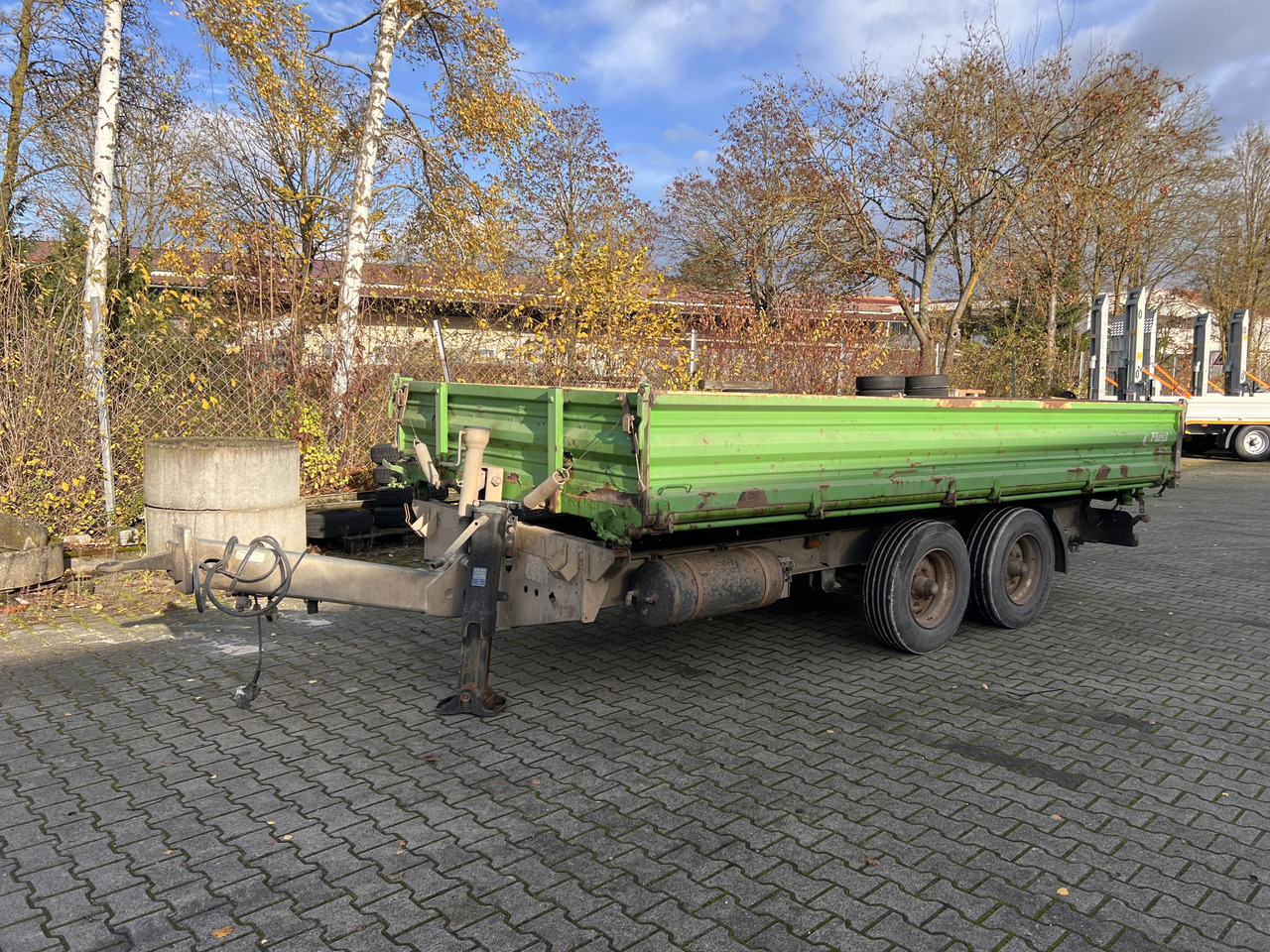 TK Tandemkipper- Tieflader - Remorque benne: photos 2 TK Tandemkipper- Tieflader - Remorque benne: photos 2