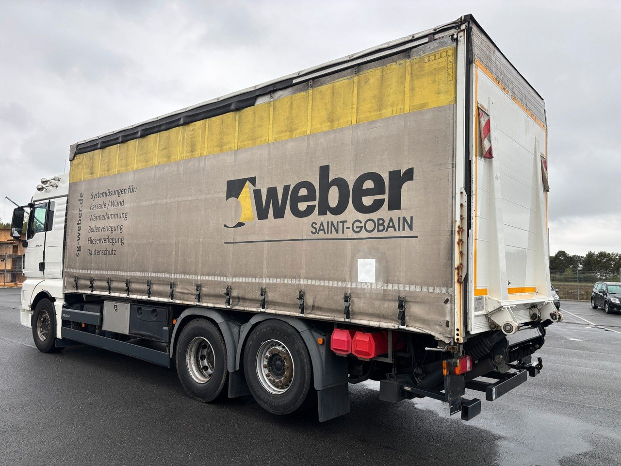 MAN TGX 26.480 mit Ladebordwand - Camion à rideaux coulissants: photos 5 MAN TGX 26.480 mit Ladebordwand - Camion à rideaux coulissants: photos 5
