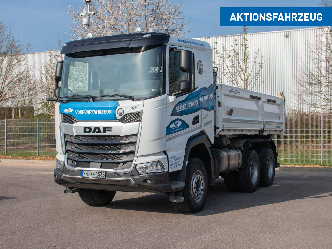 DAF FAT XFC 530 SL Meiller TRIGENIUS D 316 DAF FAT XFC 530 SL Meiller TRIGENIUS D 316 - Camion benne: photos 1 DAF FAT XFC 530 SL Meiller TRIGENIUS D 316 DAF FAT XFC 530 SL Meiller TRIGENIUS D 316 - Camion benne: photos 1