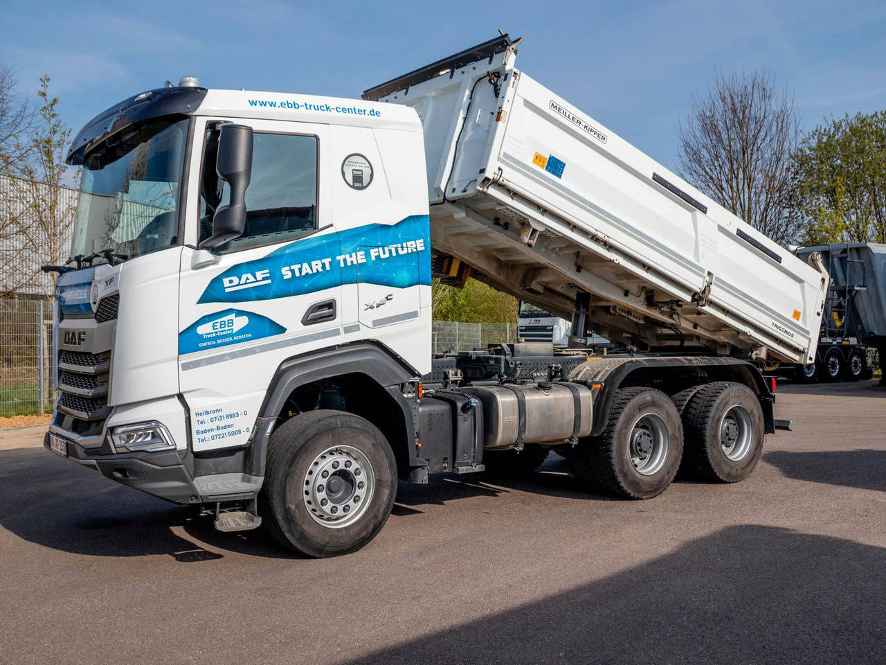 Camion benne DAF FAT XFC 530 SL Meiller TRIGENIUS D 316 DAF FAT XFC 530 SL Meiller TRIGENIUS D 316: photos 7