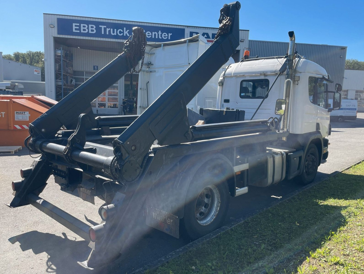 Scania B4X2 ATL, Absetzkipper - Camion benne, Camion grue: photos 3 Scania B4X2 ATL, Absetzkipper - Camion benne, Camion grue: photos 3