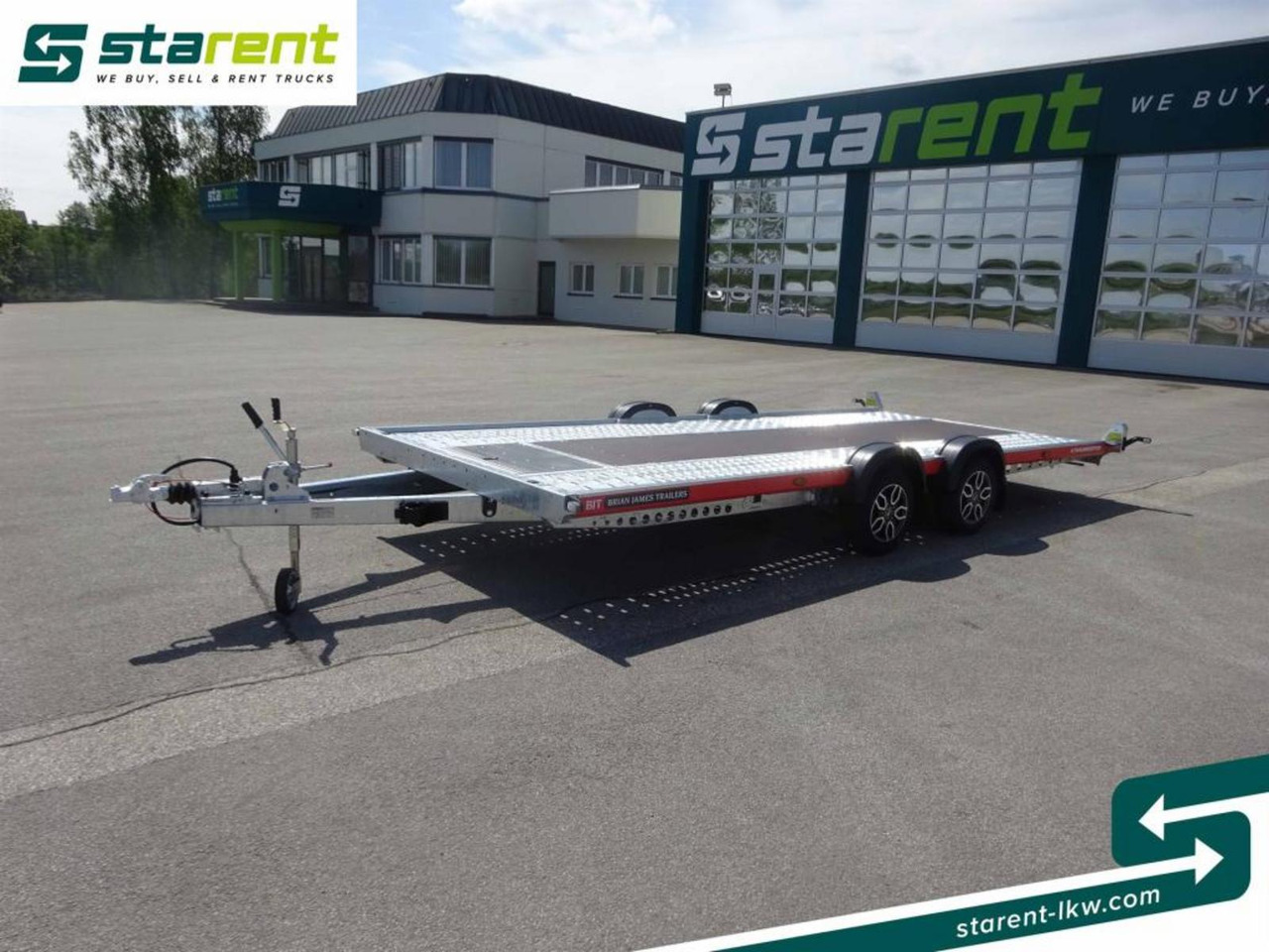 Brian James Trailers A-Transporter, Rampen, Alufelgen - Remorque porte-voitures: photos 1 Brian James Trailers A-Transporter, Rampen, Alufelgen - Remorque porte-voitures: photos 1