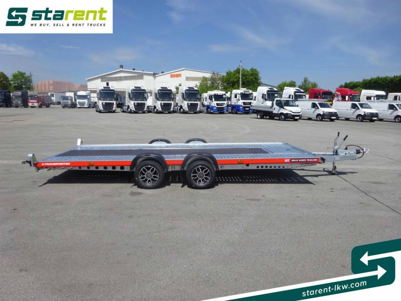 Brian James Trailers A-Transporter, Rampen, Alufelgen - Remorque porte-voitures: photos 4 Brian James Trailers A-Transporter, Rampen, Alufelgen - Remorque porte-voitures: photos 4
