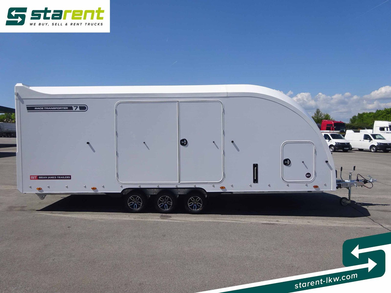 Brian James Trailers Race Transporter 7, Seilwinde - Remorque porte-voitures: photos 4 Brian James Trailers Race Transporter 7, Seilwinde - Remorque porte-voitures: photos 4