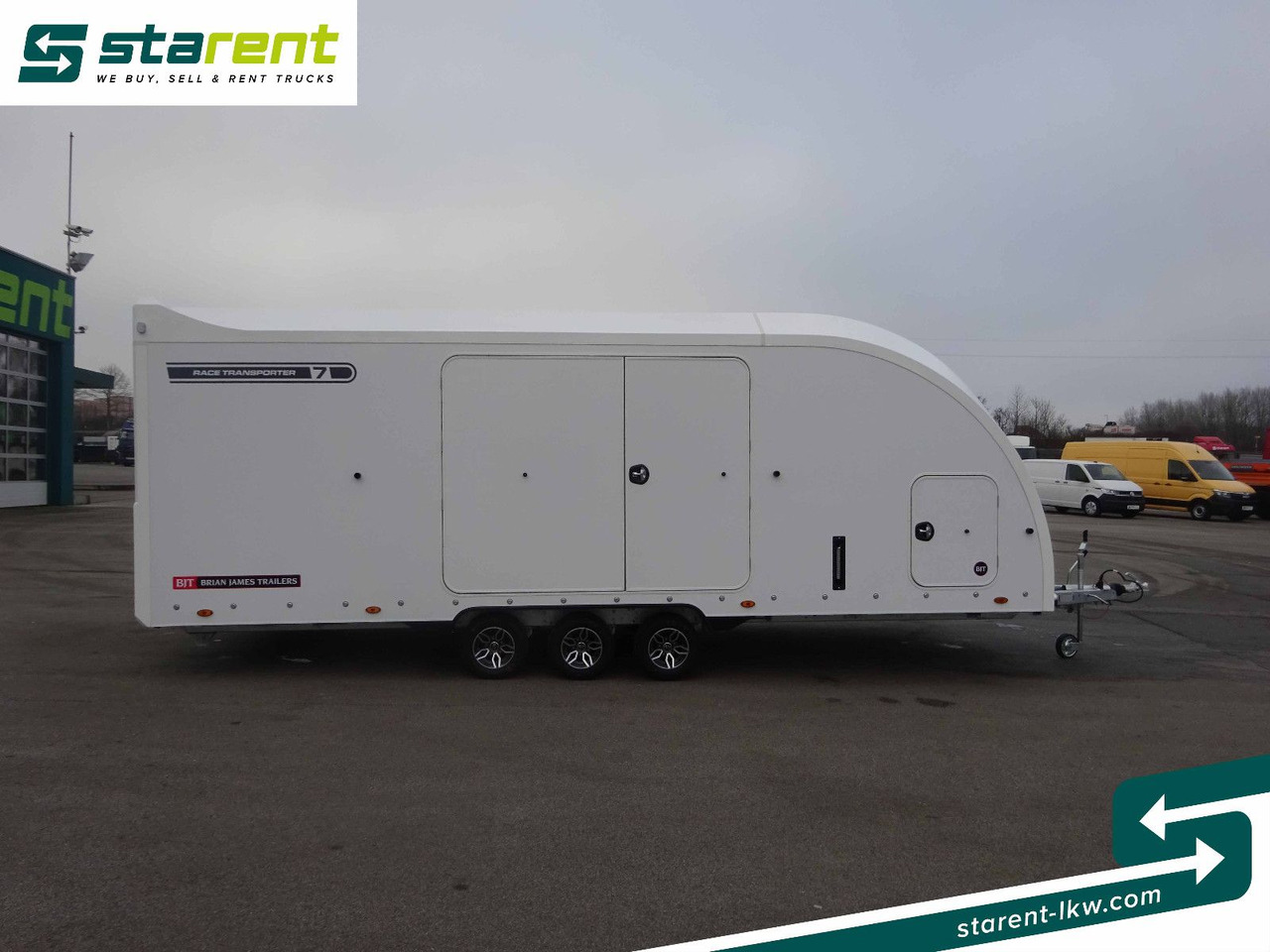 Brian James Trailers Race Transporter 7, Seilwinde - Remorque porte-voitures: photos 4 Brian James Trailers Race Transporter 7, Seilwinde - Remorque porte-voitures: photos 4
