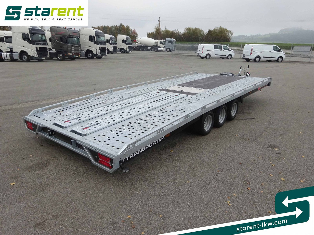 Brian James Trailers T-Transporter, Rampen, Kippbar - Remorque porte-voitures: photos 5 Brian James Trailers T-Transporter, Rampen, Kippbar - Remorque porte-voitures: photos 5