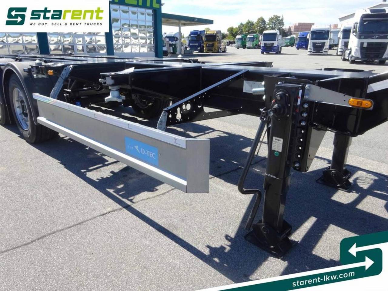 Semi-remorque porte-conteneur/ Caisse mobile neuf D-TEC Portmaster 1x20 / 2x20 / 1x30 / 1x40 / 1x45: photos 10