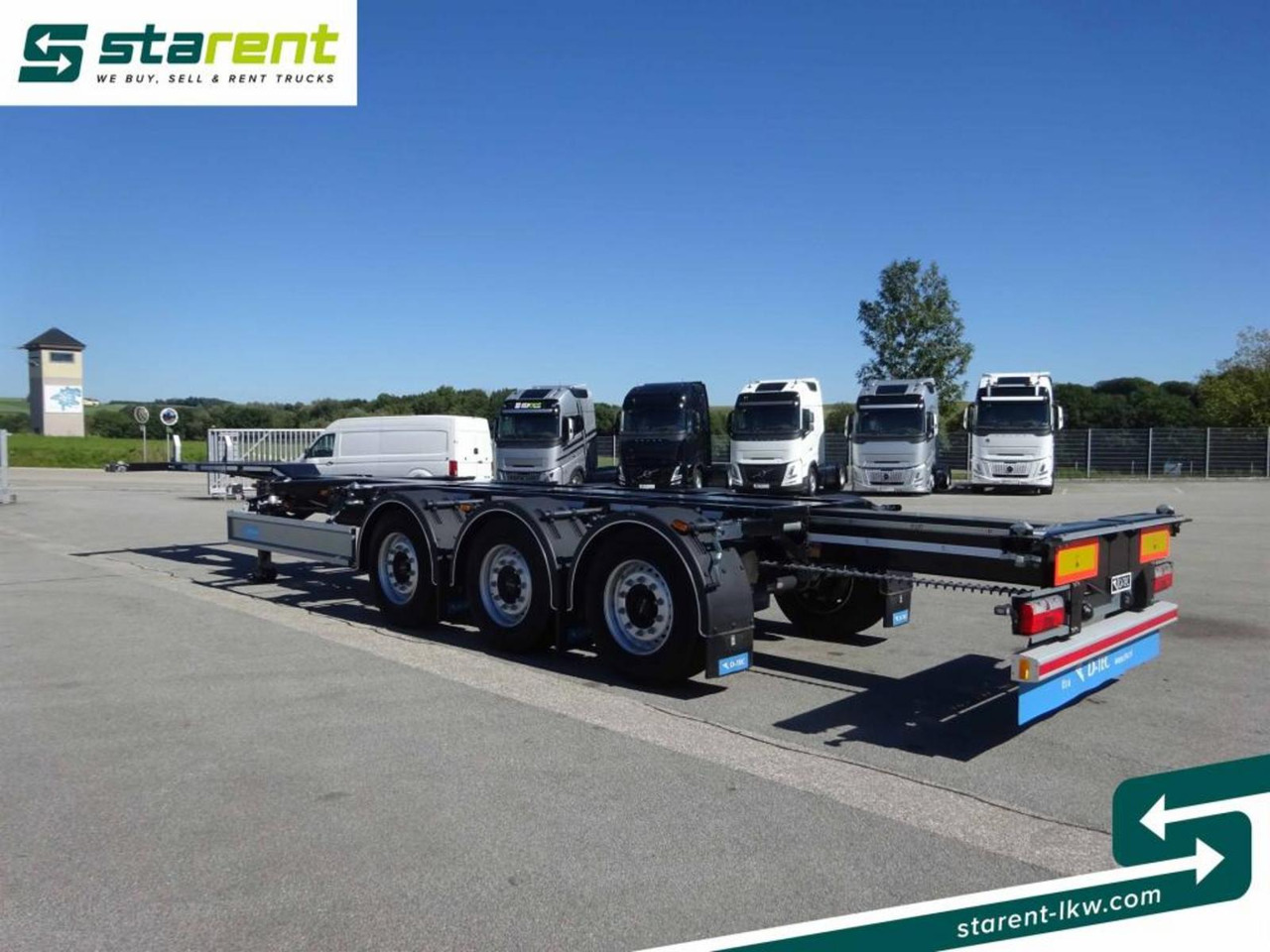 Semi-remorque porte-conteneur/ Caisse mobile neuf D-TEC Portmaster 1x20 / 2x20 / 1x30 / 1x40 / 1x45: photos 18