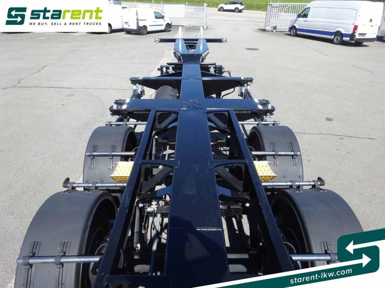 Semi-remorque porte-conteneur/ Caisse mobile neuf D-TEC Portmaster 1x20 / 2x20 / 1x30 / 1x40 / 1x45: photos 12