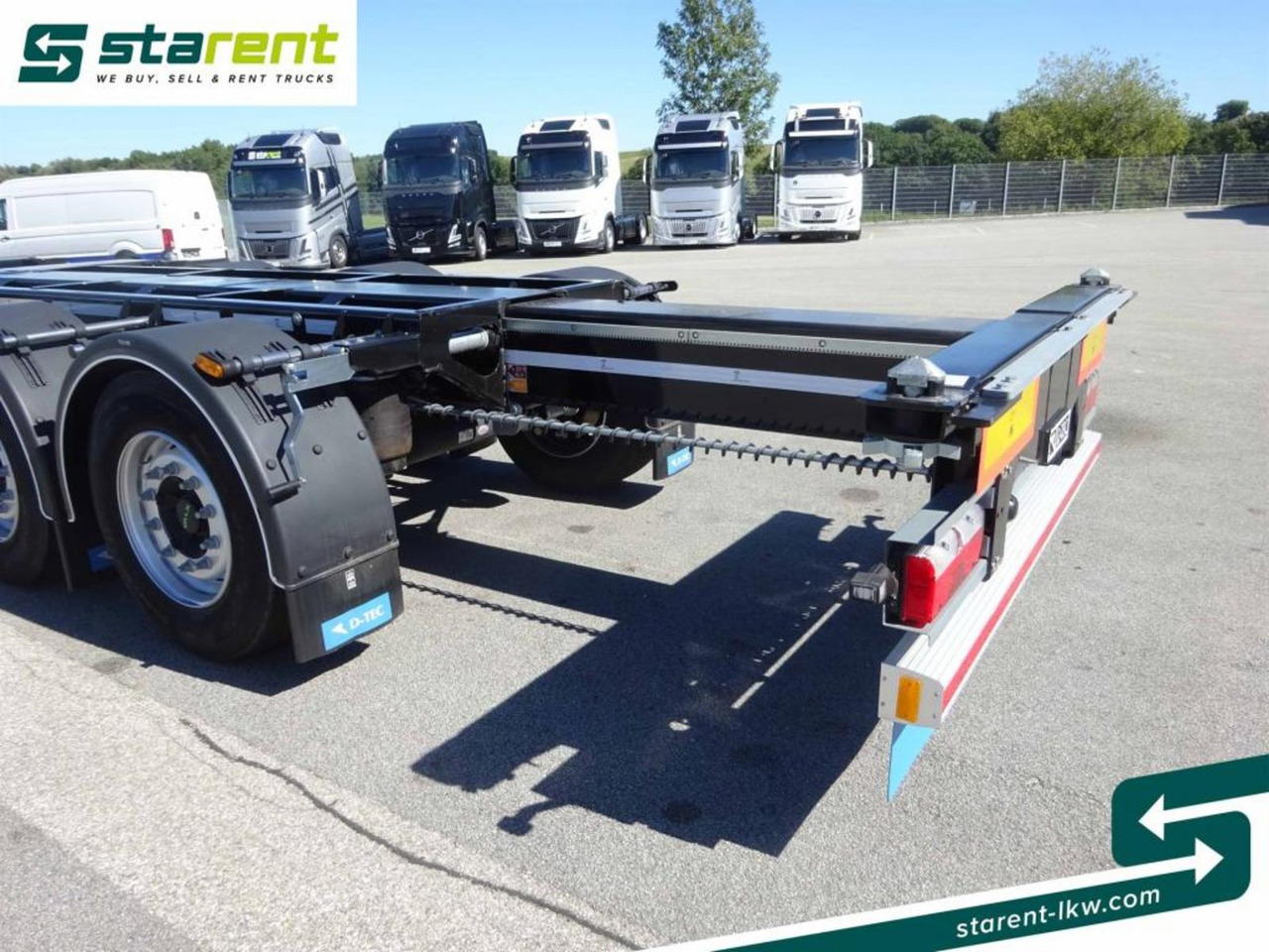 Semi-remorque porte-conteneur/ Caisse mobile neuf D-TEC Portmaster 1x20 / 2x20 / 1x30 / 1x40 / 1x45: photos 15