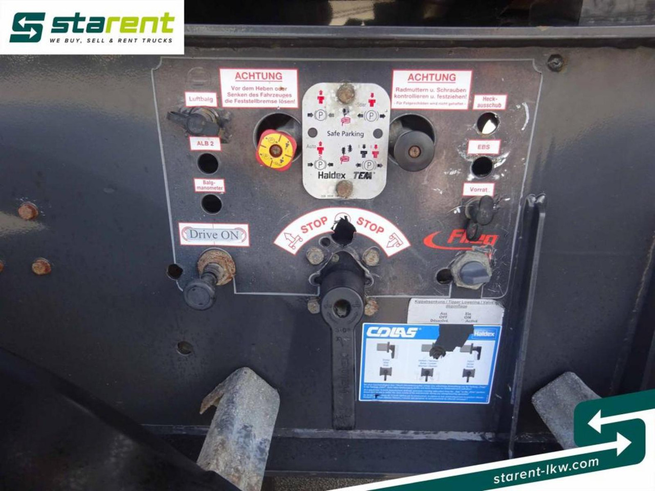 Semi-remorque benne Fliegl 3-Achs Thermomulde 25m³ Liftachse SAF ALCOA: photos 10