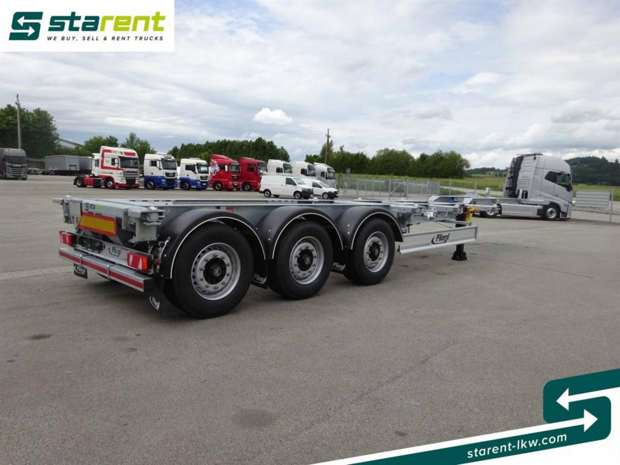 Fliegl Containerchassis ADR, 1x20/2x20/1x30/1x40/1x45 - Semi-remorque porte-conteneur/ Caisse mobile: photos 5 Fliegl Containerchassis ADR, 1x20/2x20/1x30/1x40/1x45 - Semi-remorque porte-conteneur/ Caisse mobile: photos 5