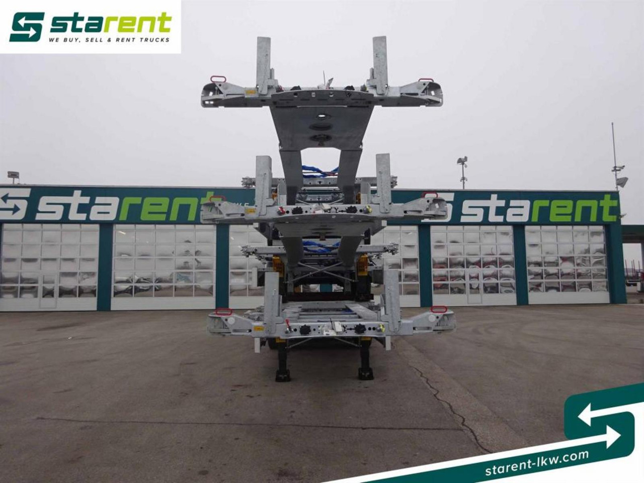 Fliegl Containerchassis ADR, 1x20 / 2x20 / 1x30 / 1x40 - Semi-remorque porte-conteneur/ Caisse mobile: photos 2 Fliegl Containerchassis ADR, 1x20 / 2x20 / 1x30 / 1x40 - Semi-remorque porte-conteneur/ Caisse mobile: photos 2