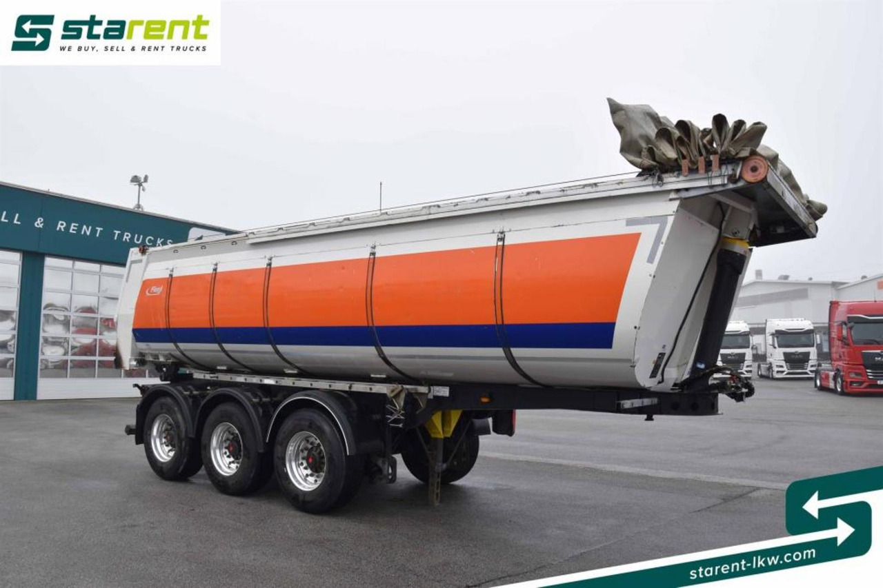 Fliegl Thermomulde 25m³ elektrisches Verdeck Liftachse - Semi-remorque benne: photos 3 Fliegl Thermomulde 25m³ elektrisches Verdeck Liftachse - Semi-remorque benne: photos 3