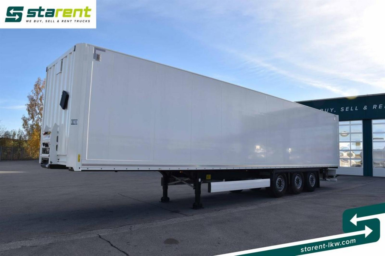 Krone 3-Achs Trockenfrachtkoffer 3x Zurrleiste - Semi-remorque fourgon: photos 1 Krone 3-Achs Trockenfrachtkoffer 3x Zurrleiste - Semi-remorque fourgon: photos 1