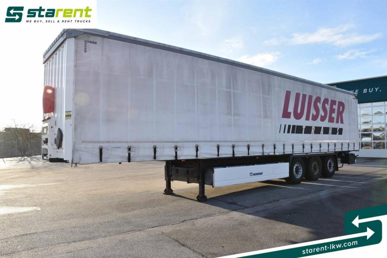 Krone Hubdach Liftachse Palka Palettenanschlagleiste - Semi-remorque rideaux coulissants: photos 1 Krone Hubdach Liftachse Palka Palettenanschlagleiste - Semi-remorque rideaux coulissants: photos 1
