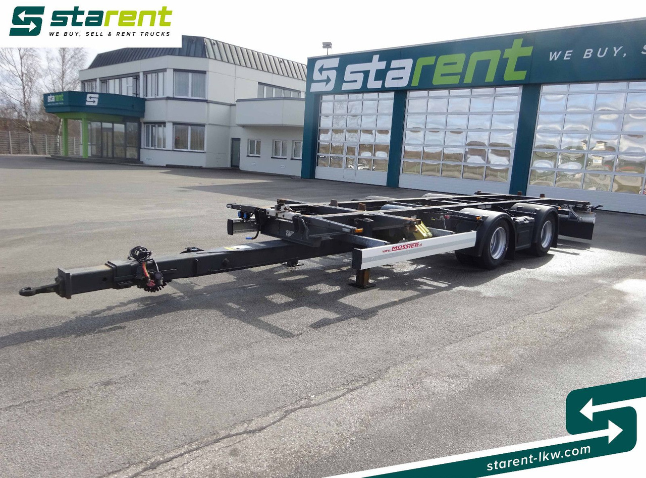 Krone Jumbotandemlafette, BDF Wechselrahmen - Remorque porte-conteneur/ Caisse mobile: photos 1 Krone Jumbotandemlafette, BDF Wechselrahmen - Remorque porte-conteneur/ Caisse mobile: photos 1
