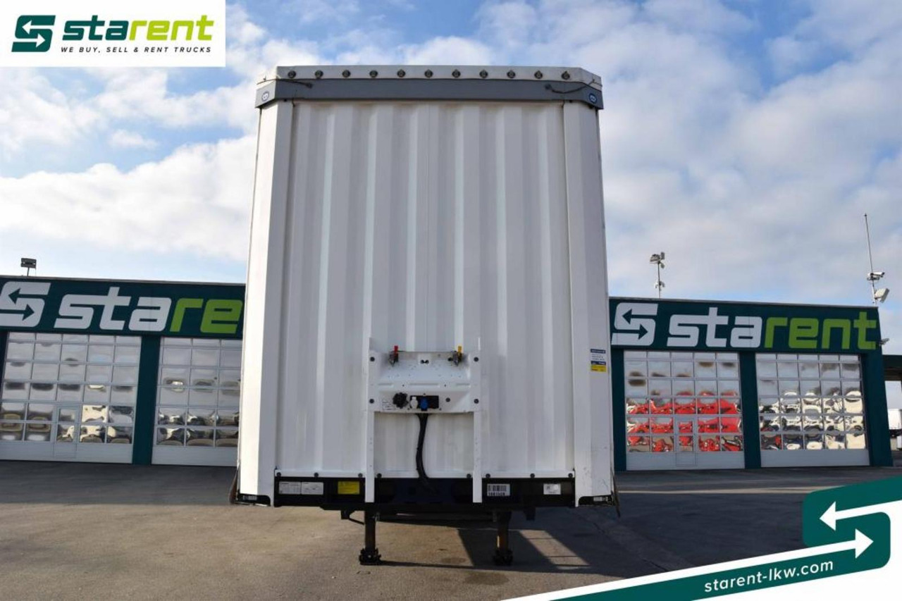 Krone Megatrailer Hubdach Liftachse Palettenanschlagl. - Semi-remorque rideaux coulissants: photos 2 Krone Megatrailer Hubdach Liftachse Palettenanschlagl. - Semi-remorque rideaux coulissants: photos 2