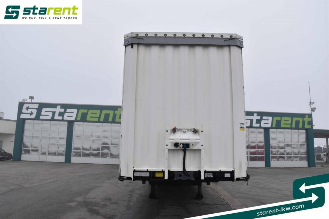 Krone Megatrailer Hubdach Liftachse Palettenanschlagl. - Semi-remorque rideaux coulissants: photos 2 Krone Megatrailer Hubdach Liftachse Palettenanschlagl. - Semi-remorque rideaux coulissants: photos 2