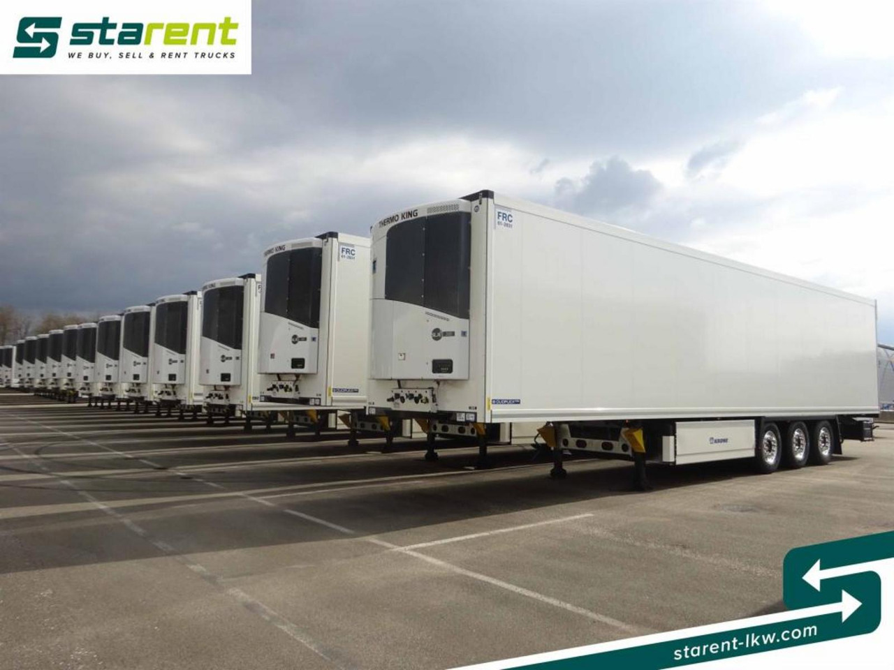 Krone Thermo King SLXi300 Alu Doppel Blumenbreit Lift-A - Semi-remorque frigorifique: photos 3 Krone Thermo King SLXi300 Alu Doppel Blumenbreit Lift-A - Semi-remorque frigorifique: photos 3