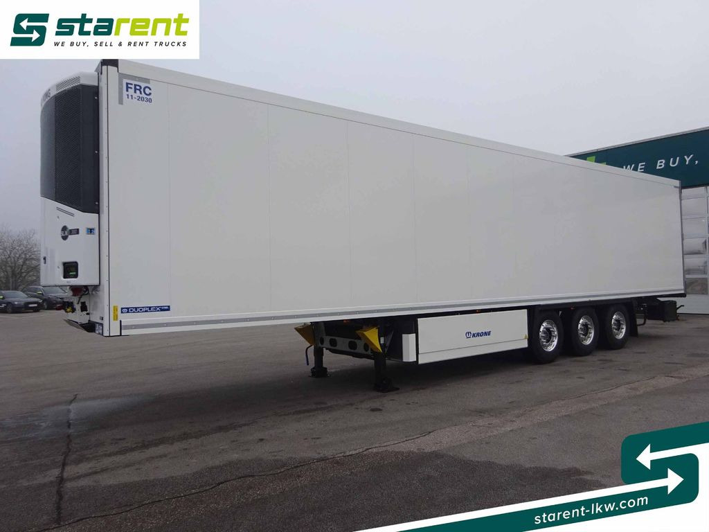 Krone Thermotrailer ThermoKing SLXi300, Doppelstock - Semi-remorque frigorifique: photos 1 Krone Thermotrailer ThermoKing SLXi300, Doppelstock - Semi-remorque frigorifique: photos 1