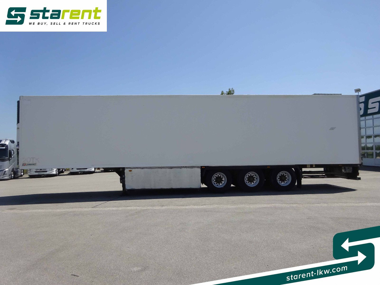 Semi-remorque fourgon Lamberet Thermotrailer, Maxima 1300, Doppelstock, Alu: photos 8