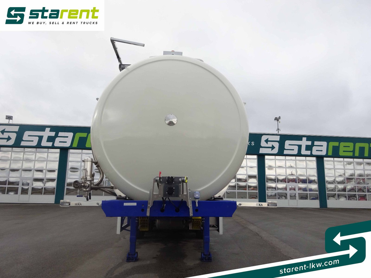 SEKA Lebensmitteltank, 31.000L, Liftachse, Alufelgen - Semi-remorque citerne: photos 2 SEKA Lebensmitteltank, 31.000L, Liftachse, Alufelgen - Semi-remorque citerne: photos 2