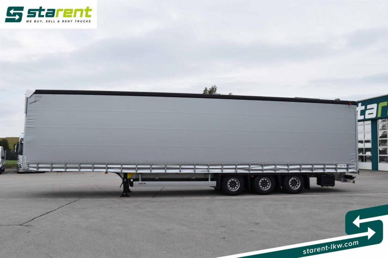 Semi-remorque rideaux coulissants neuf Schmitz Megatrailer Hubdach Liftachse D.C. 9.5-Zertifikat: photos 8 Semi-remorque rideaux coulissants neuf Schmitz Megatrailer Hubdach Liftachse D.C. 9.5-Zertifikat: photos 8