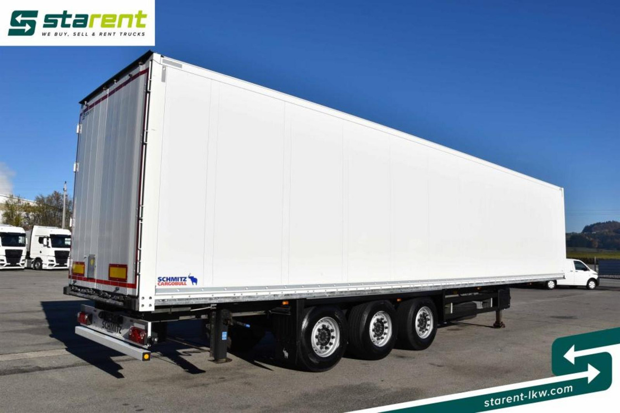 Schmitz Trockenfrachtkoffer Liftachse 3x Zurrleisten - Semi-remorque fourgon: photos 5 Schmitz Trockenfrachtkoffer Liftachse 3x Zurrleisten - Semi-remorque fourgon: photos 5