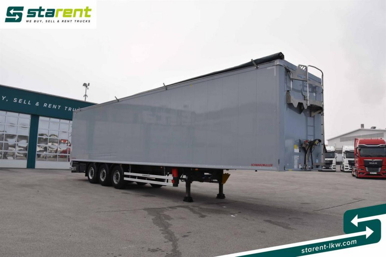 Schwarzmüller Schubbodenauflieger 10mm Liftachse - Semi-remorque à fond mouvant: photos 3 Schwarzmüller Schubbodenauflieger 10mm Liftachse - Semi-remorque à fond mouvant: photos 3