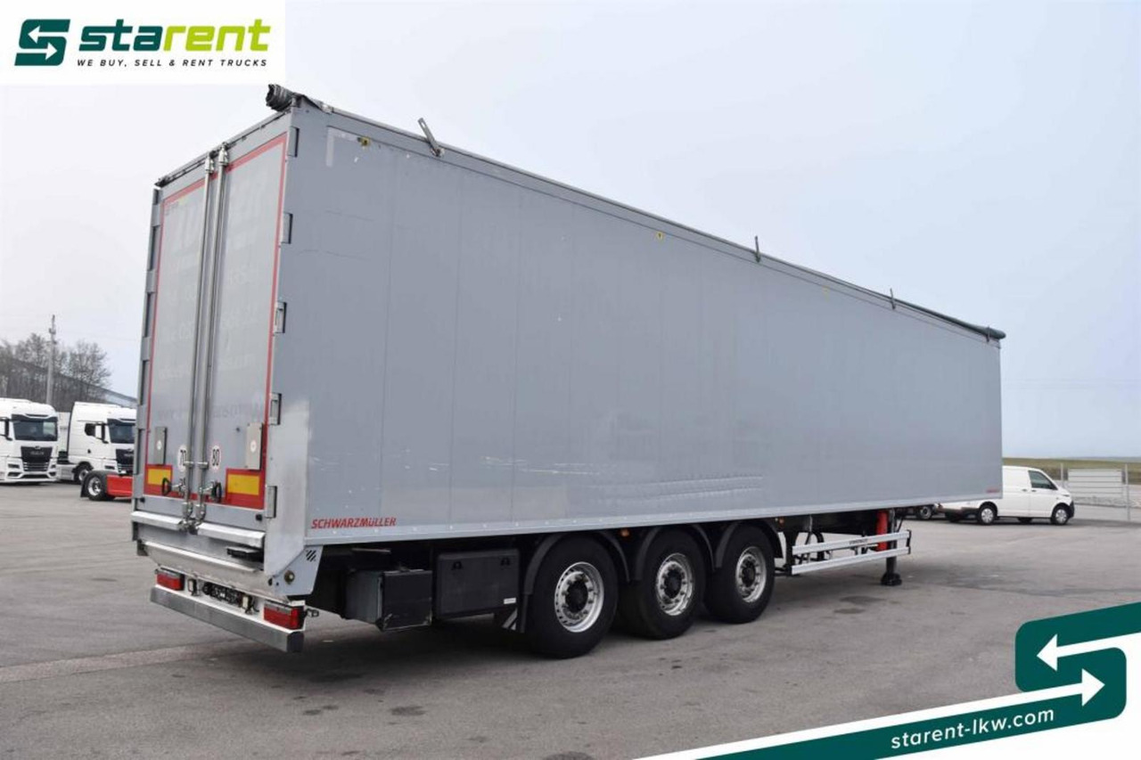 Schwarzmüller Schubbodenauflieger 10mm Liftachse - Semi-remorque à fond mouvant: photos 5 Schwarzmüller Schubbodenauflieger 10mm Liftachse - Semi-remorque à fond mouvant: photos 5