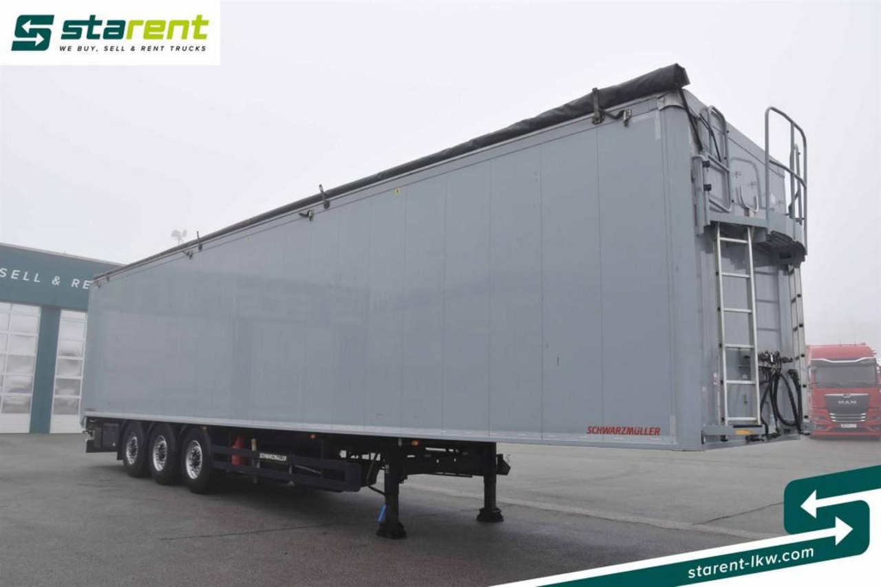 Schwarzmüller Schubbodenauflieger 10mm Liftachse Funkfernbed. - Semi-remorque à fond mouvant: photos 3 Schwarzmüller Schubbodenauflieger 10mm Liftachse Funkfernbed. - Semi-remorque à fond mouvant: photos 3