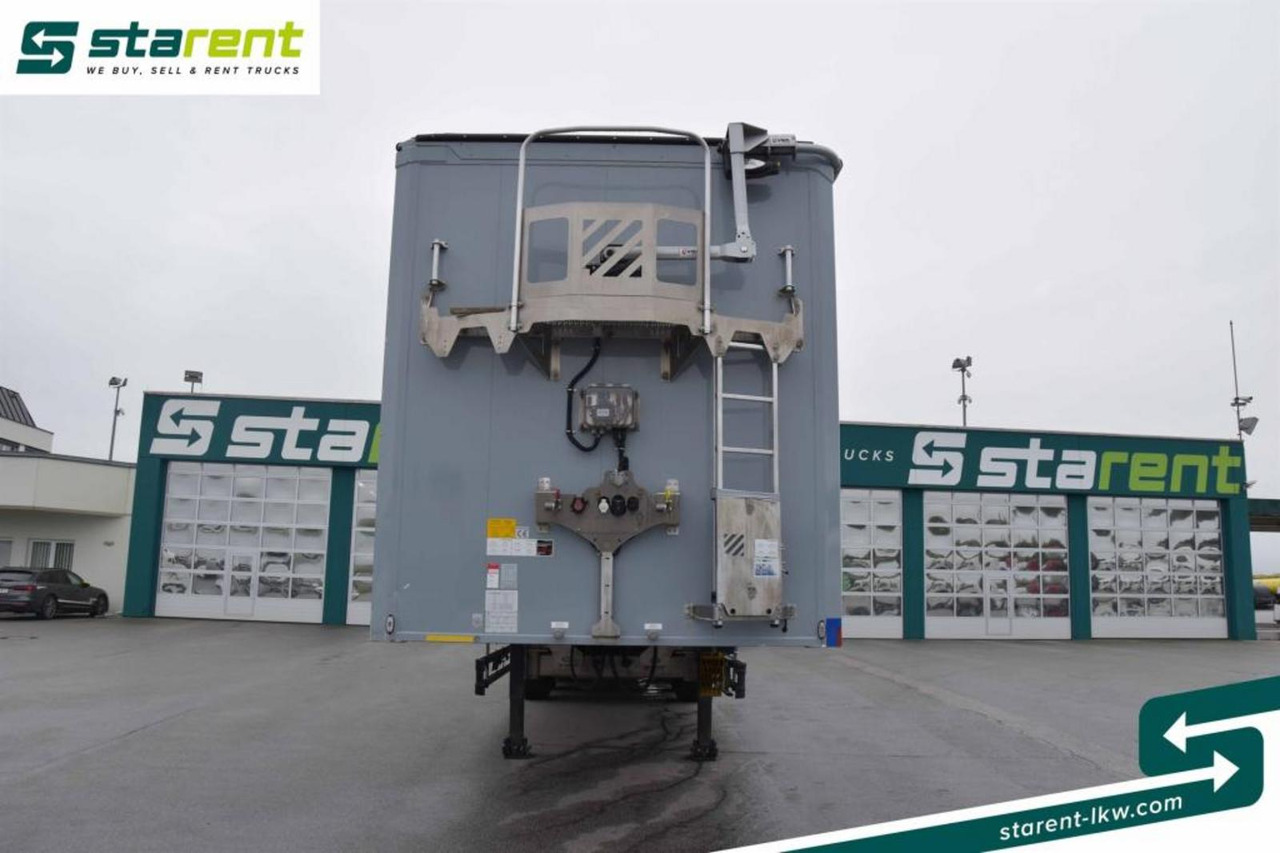 Schwarzmüller Schubbodenauflieger 10mm elektrisches Verdeck 91m³ - Semi-remorque à fond mouvant: photos 2 Schwarzmüller Schubbodenauflieger 10mm elektrisches Verdeck 91m³ - Semi-remorque à fond mouvant: photos 2