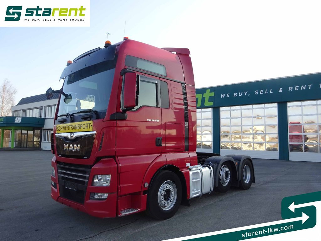 MAN TGX 26.500, 6x2 Liftachse, Retarder, Navi, ACC - Tracteur routier: photos 1 MAN TGX 26.500, 6x2 Liftachse, Retarder, Navi, ACC - Tracteur routier: photos 1