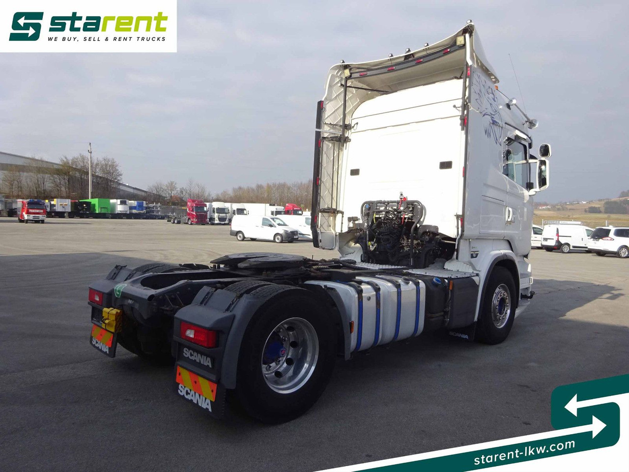Tracteur routier Scania R450, Standklima, Retarder, Navi, Hydraulik: photos 5
