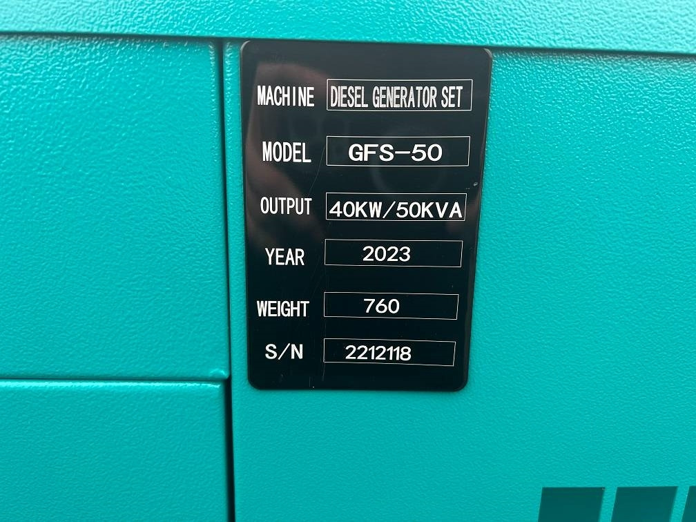Groupe électrogène Ricardo 50KVA 40KW SILENT GENERATOR 3 PHASE 50HZ 400V NEW: photos 15