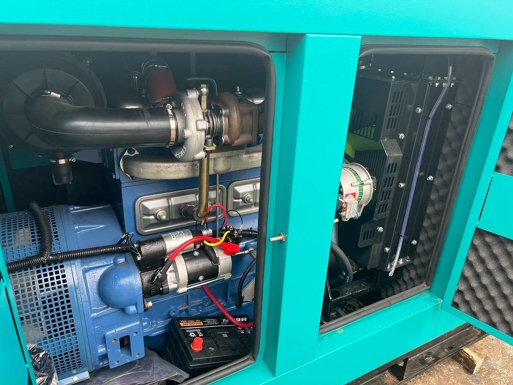 Groupe électrogène Ricardo 50KVA 40KW SILENT GENERATOR 3 PHASE 50HZ 400V NEW: photos 12
