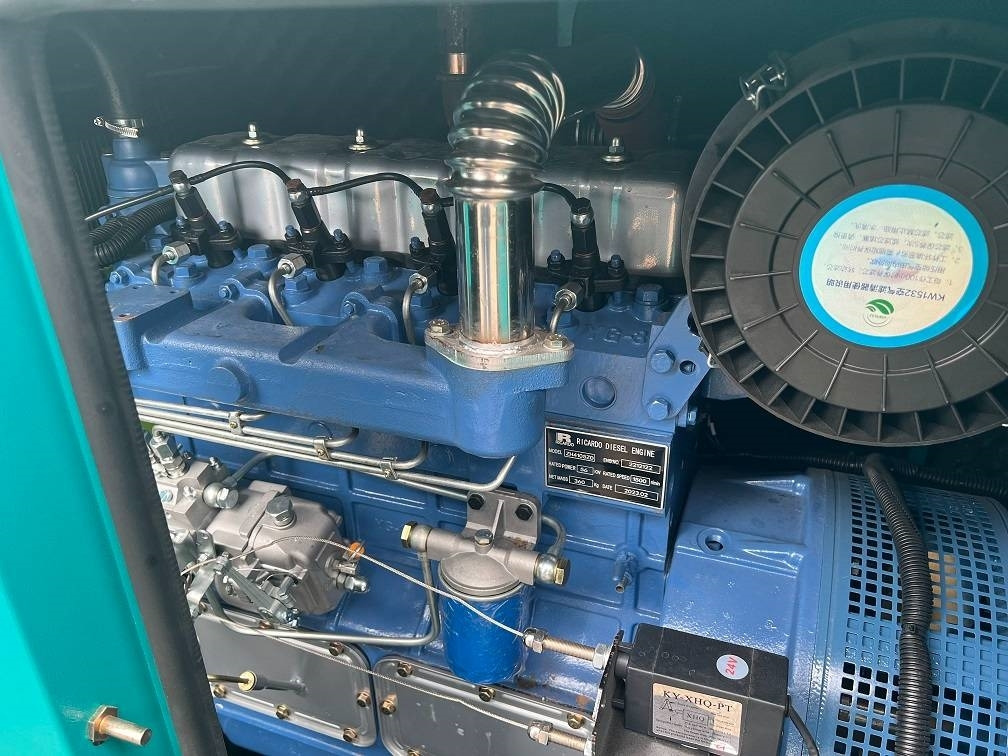 Groupe électrogène Ricardo 50KVA 40KW SILENT GENERATOR 3 PHASE 50HZ 400V NEW: photos 9