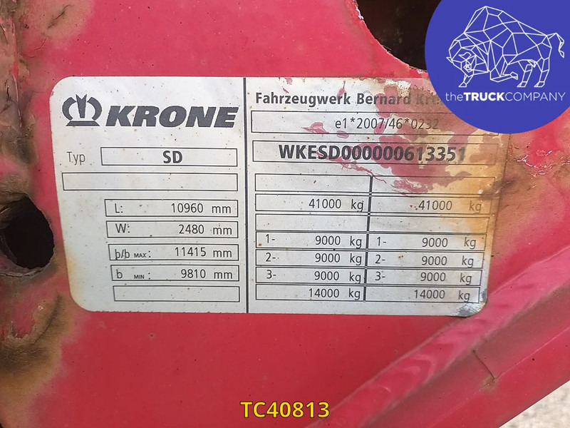 Semi-remorque porte-conteneur/ Caisse mobile Krone: photos 10