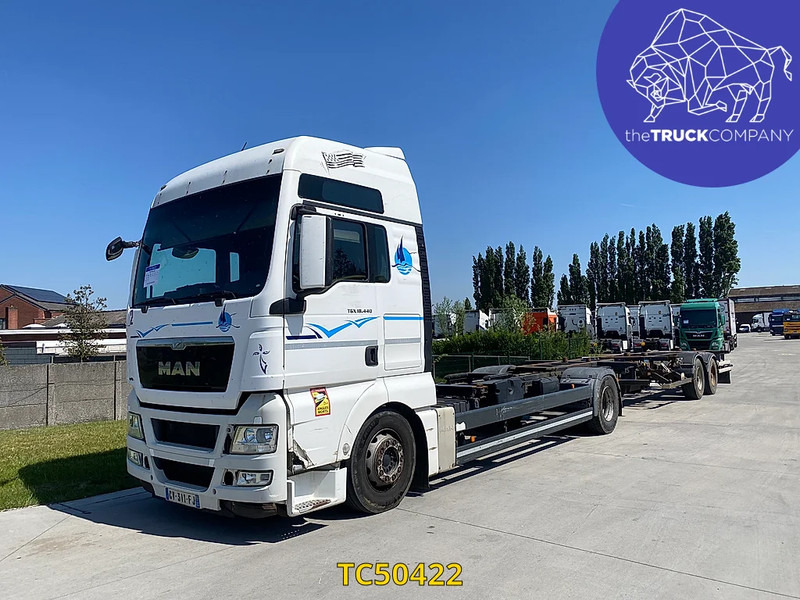 MAN TGX 440 - Camion porte-conteneur/ Caisse mobile: photos 1 MAN TGX 440 - Camion porte-conteneur/ Caisse mobile: photos 1