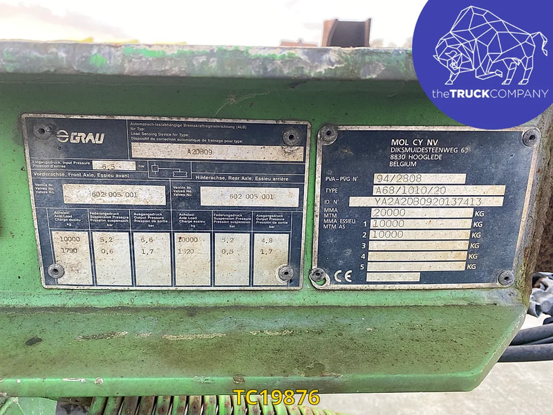 MOL - Remorque porte-conteneur/ Caisse mobile: photos 4 MOL - Remorque porte-conteneur/ Caisse mobile: photos 4