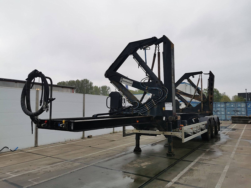 HAMMAR HAMMAR 160S SIDE LOADER - Semi-remorque porte-conteneur/ Caisse mobile: photos 1 HAMMAR HAMMAR 160S SIDE LOADER - Semi-remorque porte-conteneur/ Caisse mobile: photos 1