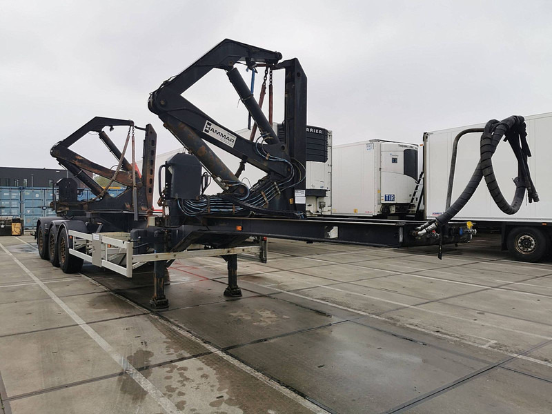 HAMMAR HAMMAR 160S SIDE LOADER - Semi-remorque porte-conteneur/ Caisse mobile: photos 3 HAMMAR HAMMAR 160S SIDE LOADER - Semi-remorque porte-conteneur/ Caisse mobile: photos 3
