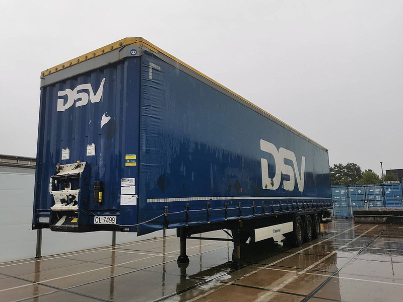 Krone SDP 02 BÄR 2 TONS TAILLIFT - Semi-remorque rideaux coulissants: photos 1 Krone SDP 02 BÄR 2 TONS TAILLIFT - Semi-remorque rideaux coulissants: photos 1