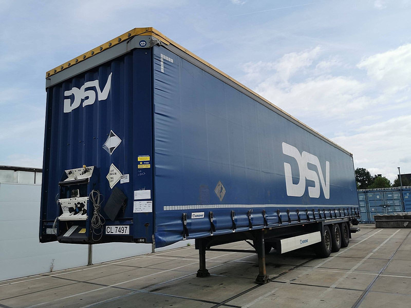 Krone SDP 02 BÄR 2 TONS TAILLIFT - Semi-remorque rideaux coulissants: photos 1 Krone SDP 02 BÄR 2 TONS TAILLIFT - Semi-remorque rideaux coulissants: photos 1