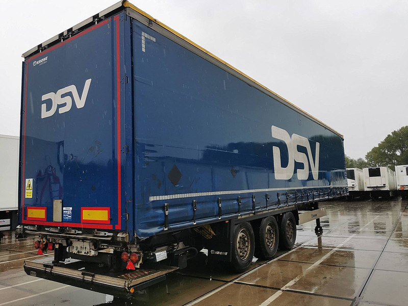 Krone SDP 02 BÄR 2 TONS TAILLIFT - Semi-remorque rideaux coulissants: photos 2 Krone SDP 02 BÄR 2 TONS TAILLIFT - Semi-remorque rideaux coulissants: photos 2