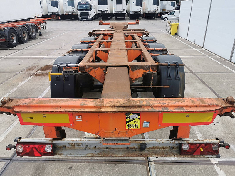 Semi-remorque porte-conteneur/ Caisse mobile Nooteboom FT 43 03 V lift axle; BPW: photos 6