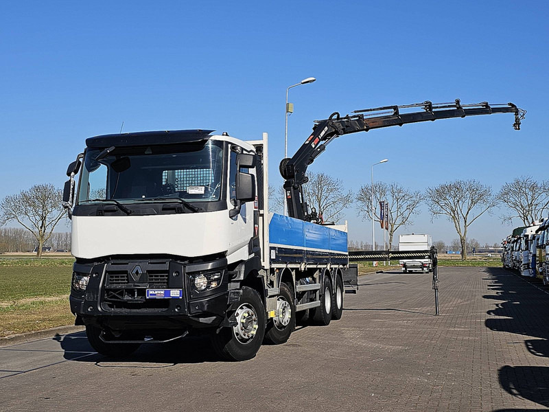 Renault C 430 HIAB 228ES5 - Camion plateau, Camion grue: photos 2 Renault C 430 HIAB 228ES5 - Camion plateau, Camion grue: photos 2